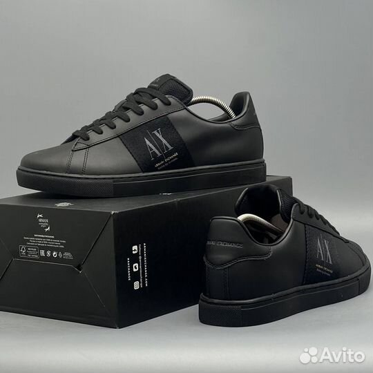 Кеды Armani exchange Black