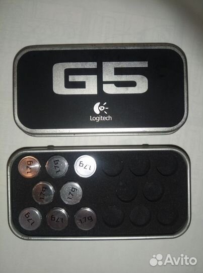 G5 Logitech 1,7 g Коробок с грузиками