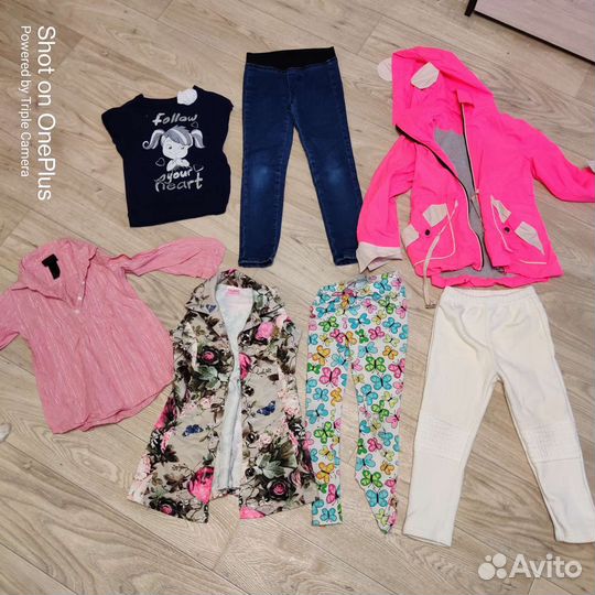Одежда пакетом для девочки 104-110