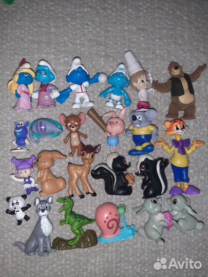 Игрушки из киндера и свит бокс пакетом