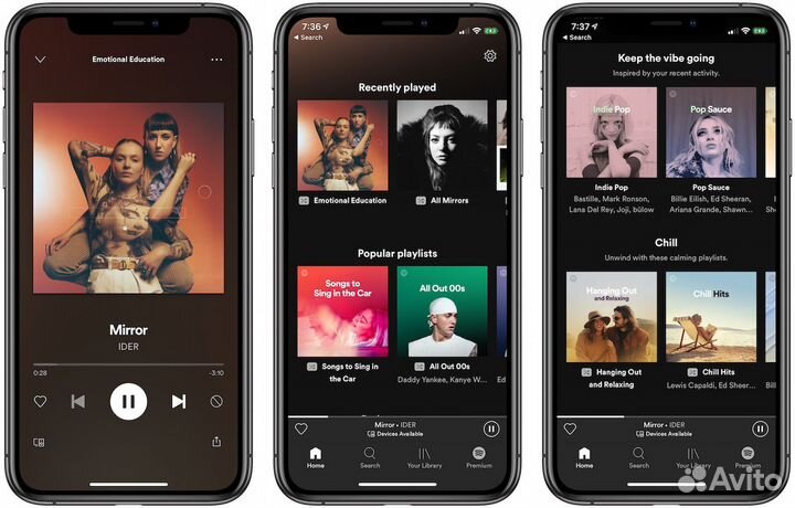 Spotify Premium individuаl на 1 месяц