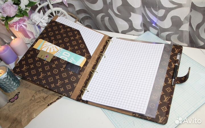 Папка для документов Louis Vuitton (ручнаяработа)
