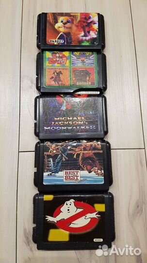 Картриджи Sega (90x-00х годов) Обновление