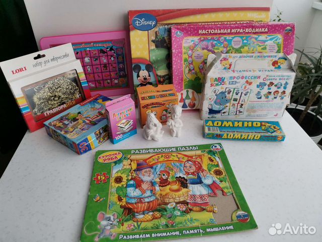 Набор развивающих игр