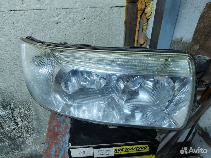 Фара subaru forester sg рестайлинг левый руль