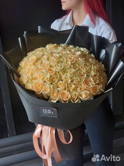 101 Роза Букет Роз Воронеж Доставка Цветы Оптом