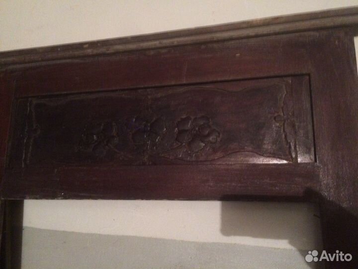 Зеркало большое 1,8м (дубовая рама)