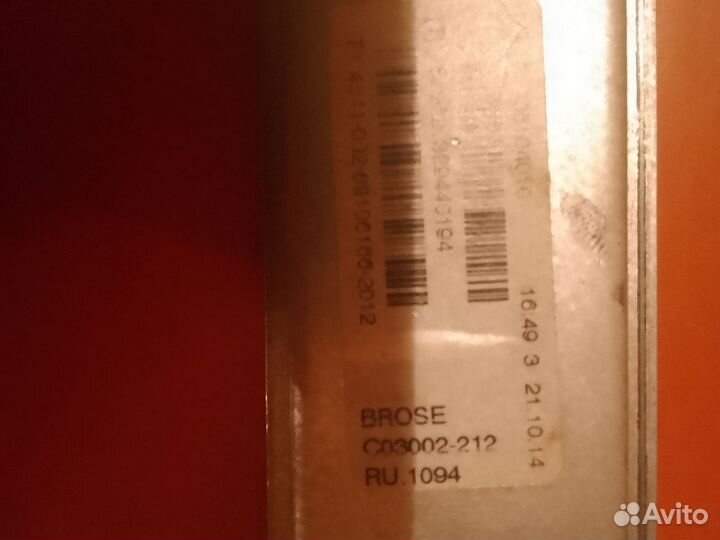 Механические стеклоподъемники granta