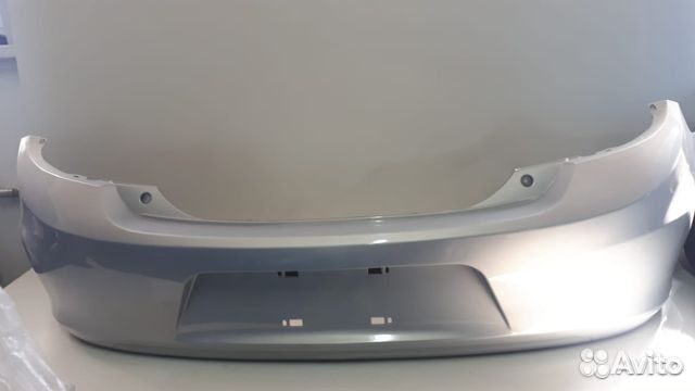 Бампер задний Chery Bonus 3 E3/А19 886422-serebris