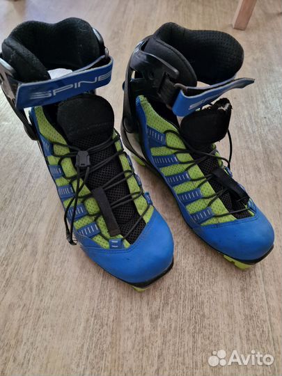 Ботинки для лыжероллеров spine
