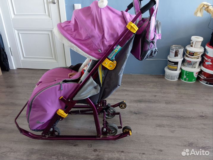 Санки коляска Ника