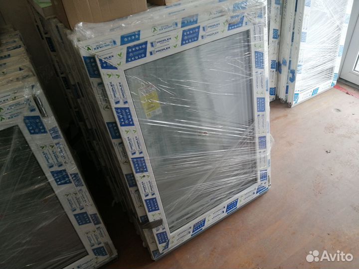 Пластиковые окна 499х1202 мм глухие