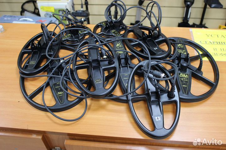 Поисковые катушки для металлоискателей ака