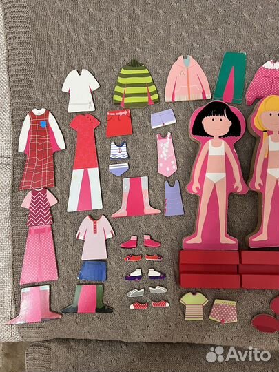 Куколки с одеждой на магнитах Imaginarium