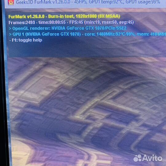 Gtx 1070 8gb inno3d на водоблоке