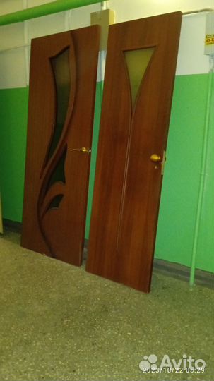 Межкомнатные двери бу с коробкой 60 см. 80 см