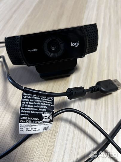 Веб-камера Logitech с922