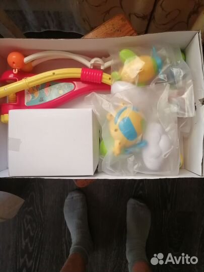 Мобиль музыкальная карусель с проектором