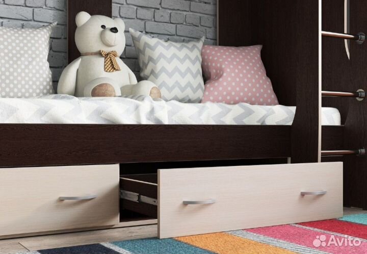 Двухъярусная кровать бу