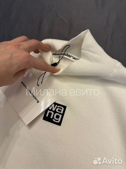 Водолазка лонгслив alexander wang женская