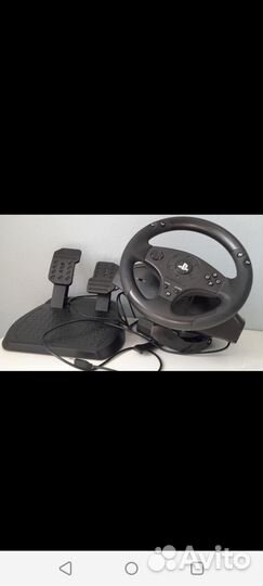 Руль и педали для ps4- ps3