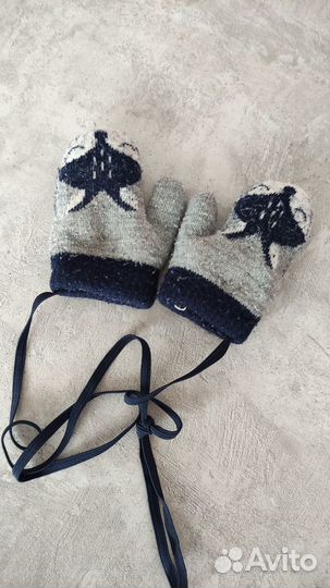 Варежки зимние детские