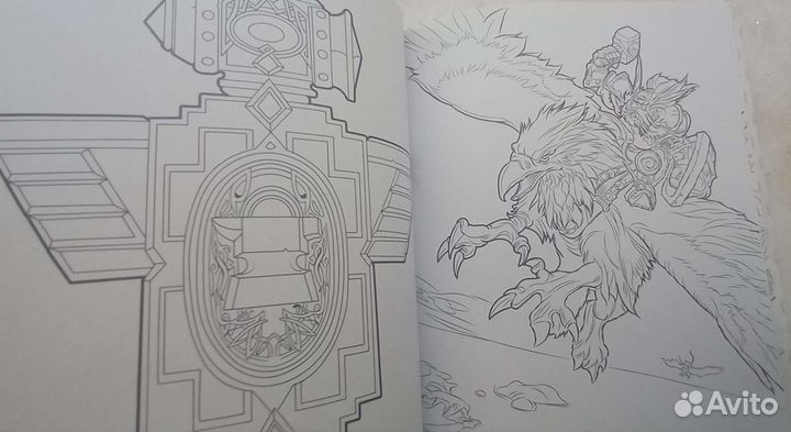 Раскраска твердый переплет