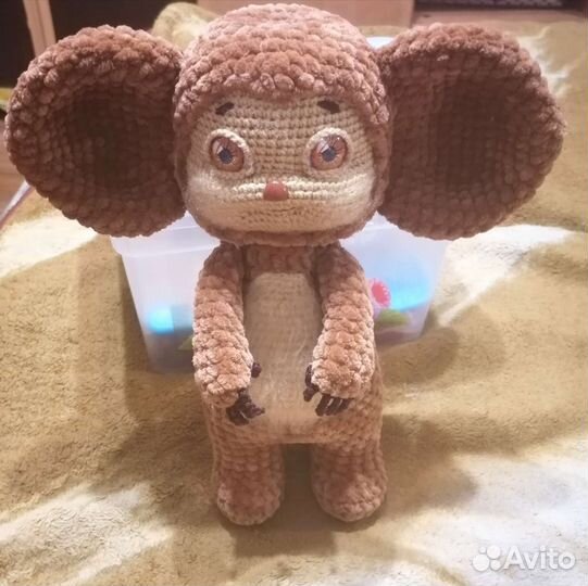 Чебурашка ручной работы