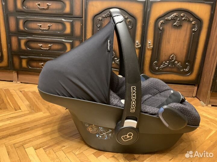 Автолюлька группа 0+ (до 13 кг) Maxi-Cosi Pebble