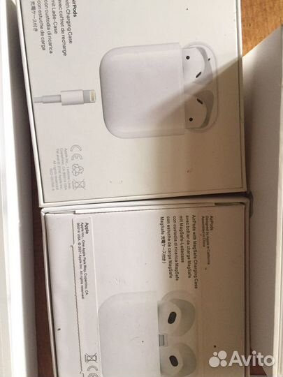 Коробки от airpods magsafe, iwatch