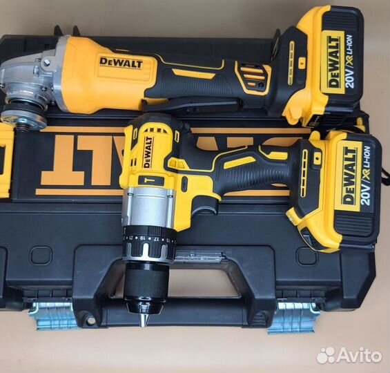 Аккумуляторный набор dewalt 2 в 1