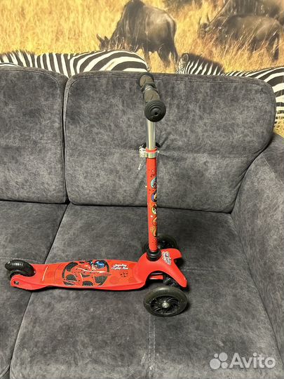 Самокат детский трехколесный