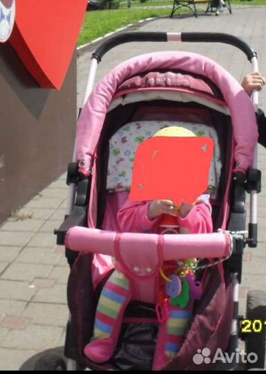 Прогулочная коляска 3 в 1 бу