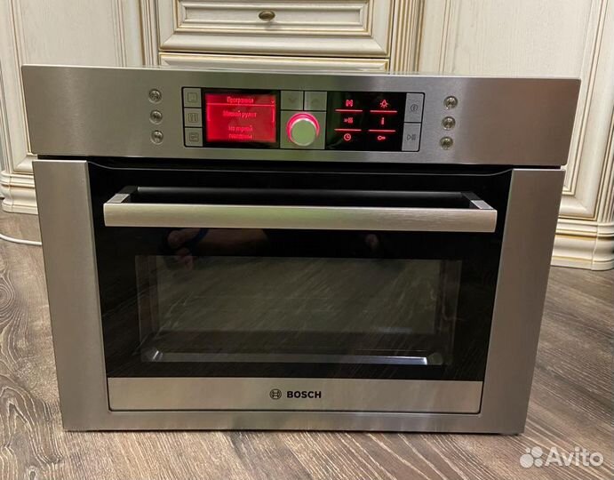 Духовой шкаф с свч Bosch HBC86k753