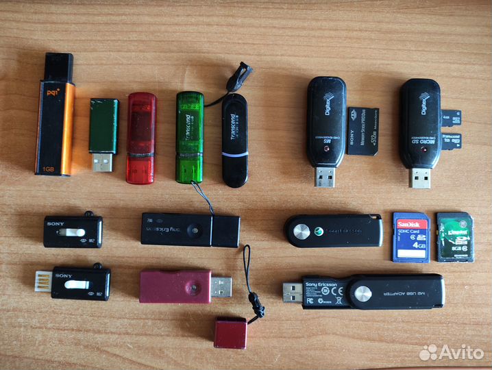 Флэшки, карты памяти, кардридеры