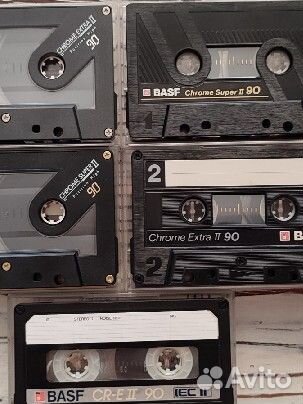 Аудиокассеты basf 90