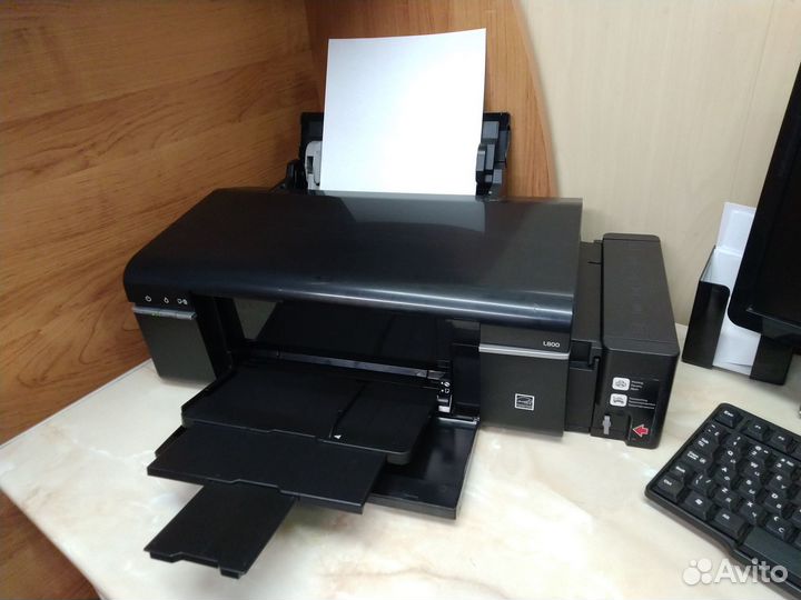 Принтер струйный Epson L800 (снпч)