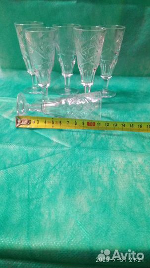 Рюмки хрустальные СССР