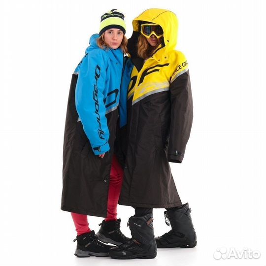 Плащ зимний DragonFly race coat Blue