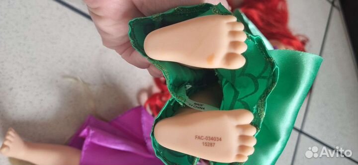 Кукла disney аниматорс русалочка