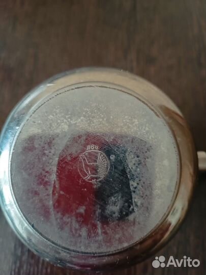 Мельхиоровый чайник на самовар СССР