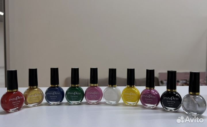 Набор лаков для стемпинга