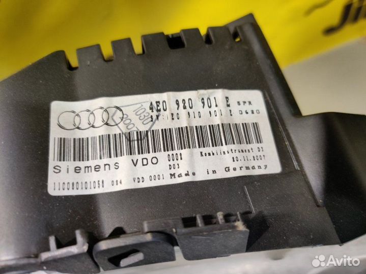 Панель приборов спидометр Audi A8 D3 4E2 4E8 BVJ