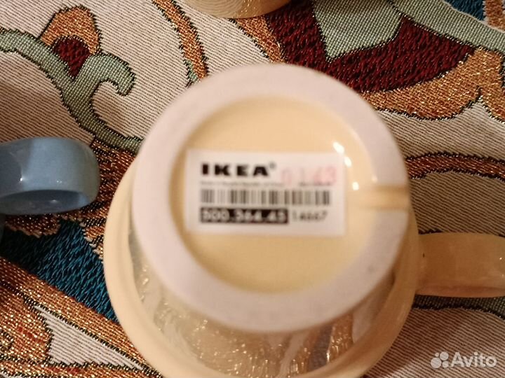 Чашки IKEA набор 9 шт