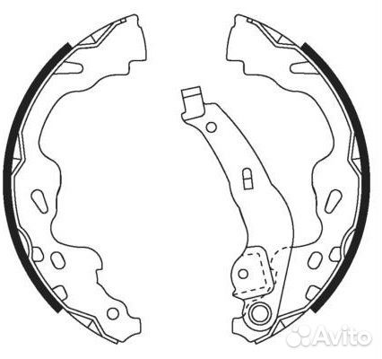 Тормозные колодки BS21386* SB nagamochi (импорт