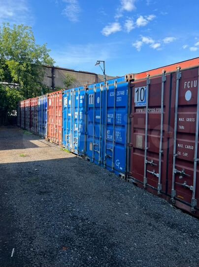 Аренда морского контейнера под склад 15 м²