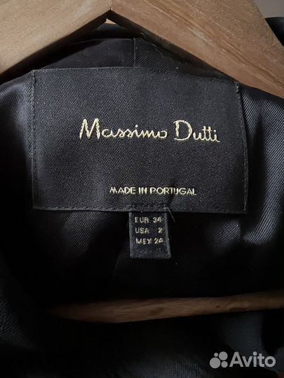 Платье пиджак massimo dutti