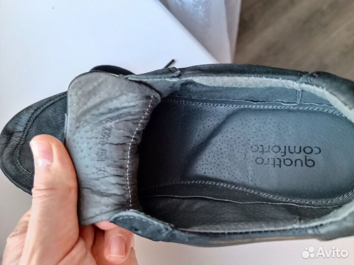 Полуботинки кожаные 42р