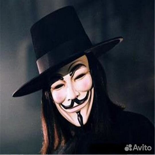 Маска вендетта Маска Гай Фокс