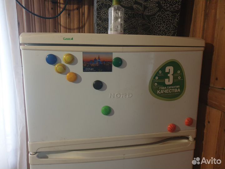 Холодильник бу рабочий nord 1,6 м